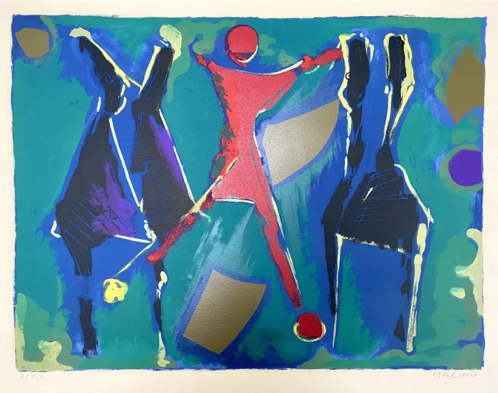 Литография Marini - From Color to Form VII