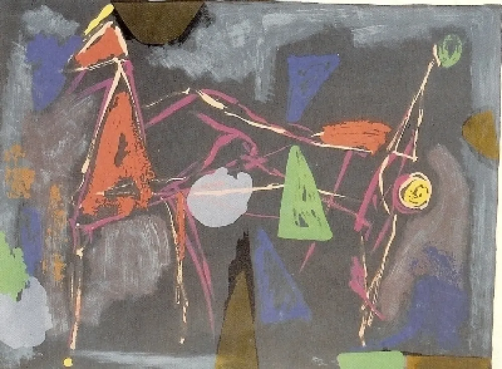 Литография Marini - From colour to form IV