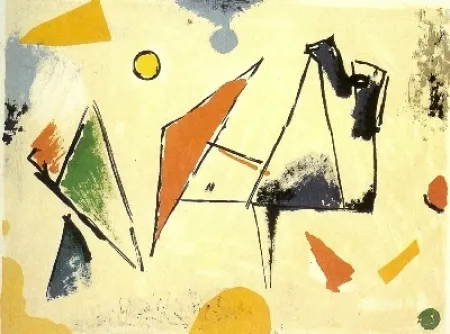 Литография Marini - From colour to form VIII