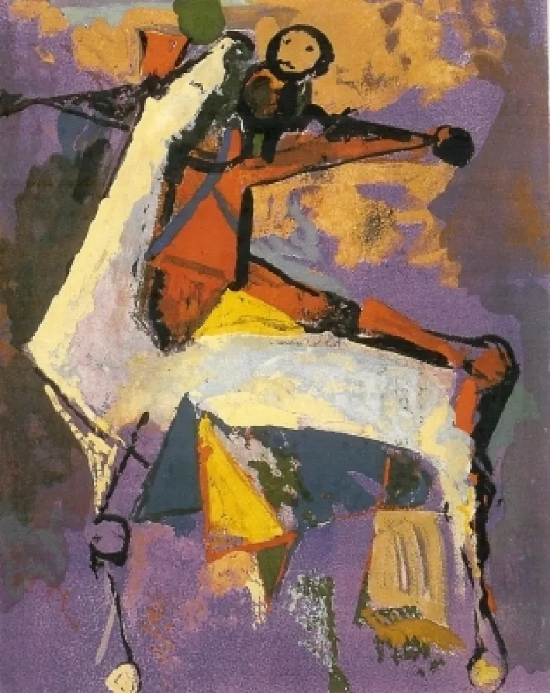 Офорт И Аквитанта Marini - From Shakespeare I, VIII