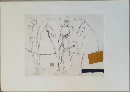 Акватинта Marini - Giocoliere sopra