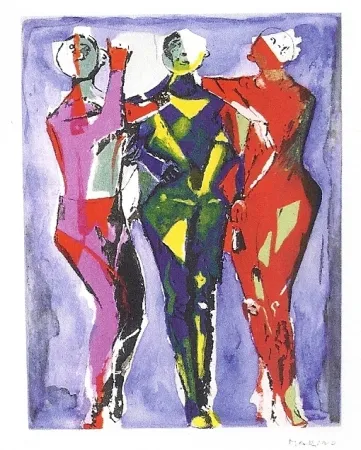 Гравюра Marini - Giocolieri