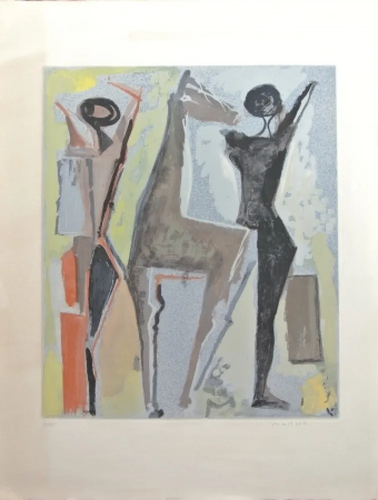 Офорт И Аквитанта Marini - IL GRECO I