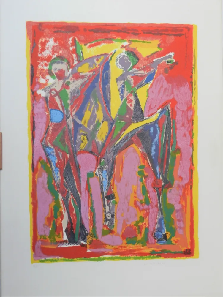 Литография Marini - Immaginaizone di colore