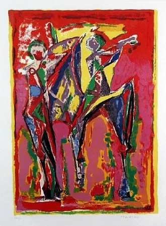 Литография Marini - Immaginazione di Colore