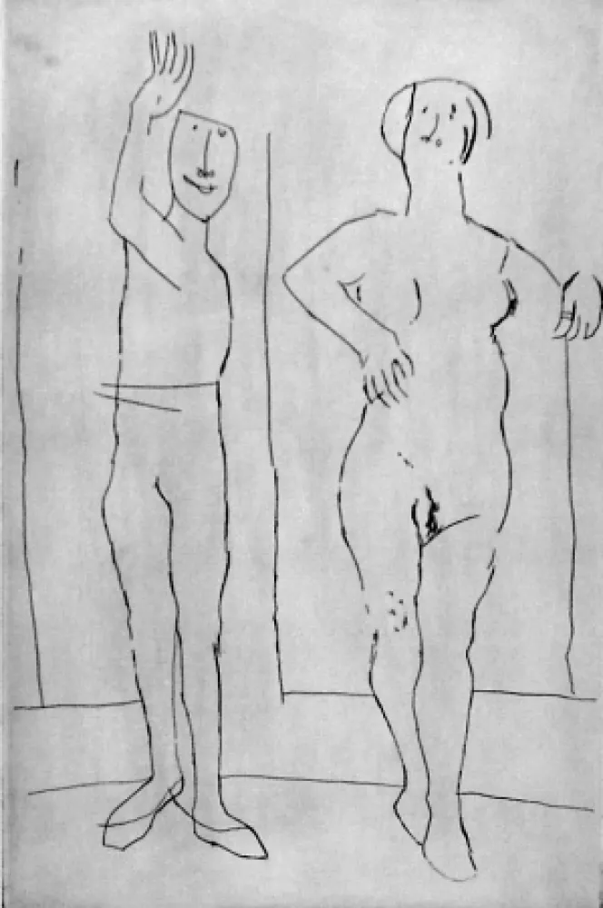 Офорт Marini - La ribalta