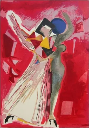 Литография Marini - La Traviata