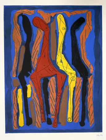 Акватинта Marini - Marino from Goethe, plate IV