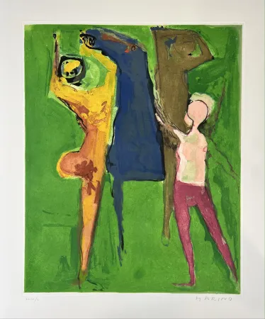 Офорт И Аквитанта Marini - Marino ( From Shakespeare I )