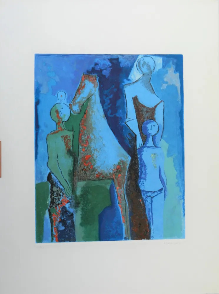 Офорт И Аквитанта Marini - Marino from Shakespeare I