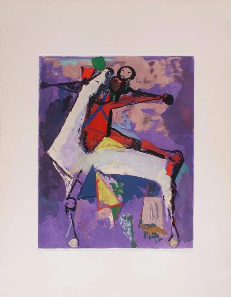 Офорт И Аквитанта Marini - Marino from Shakespeare I, plate VIII