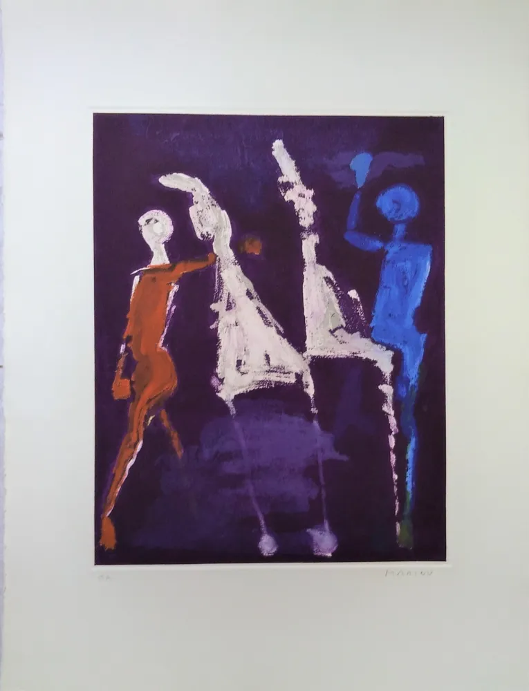 Офорт И Аквитанта Marini - Marino from Shakespeare II