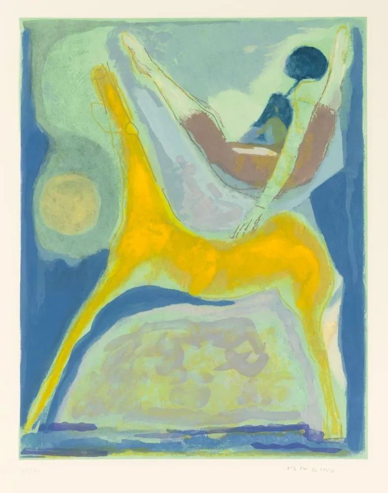 Офорт И Аквитанта Marini - Marino from Shakespeare II, foglio 7