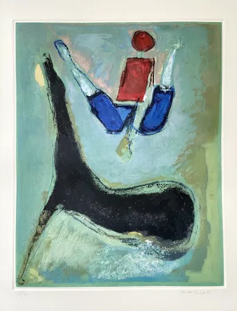 Офорт И Аквитанта Marini - Marino from Shakespeare II, Plate III