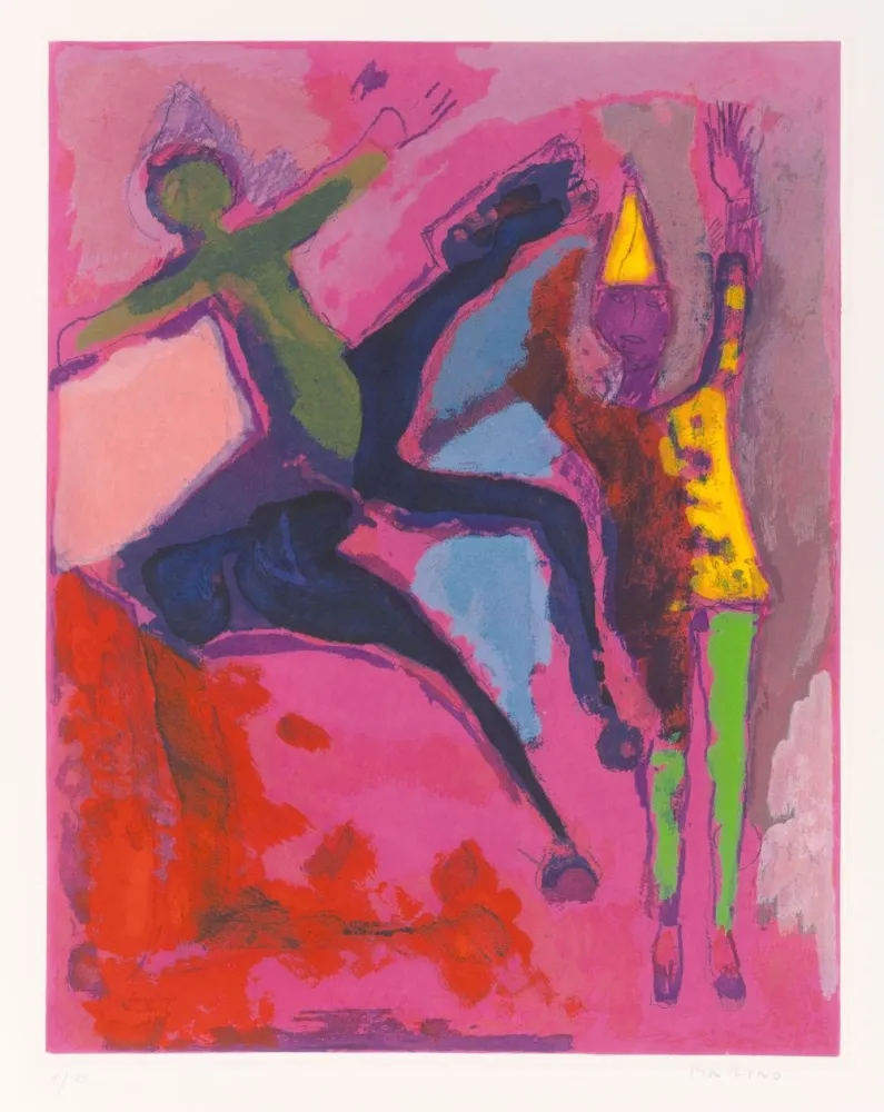 Офорт И Аквитанта Marini - Marino from Shakespeare II, plate VI