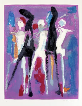 Офорт И Аквитанта Marini - Marino from Shakespeare II, sheet IV