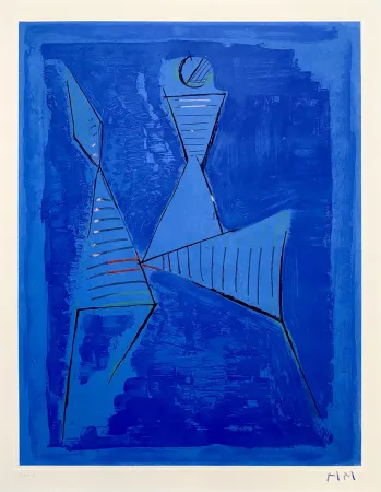 Акватинта Marini - Marino Marini- Marino from Goethe I