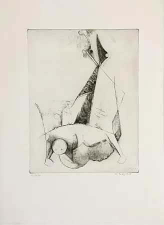 Офорт И Аквитанта Marini - Opera Grafica 14