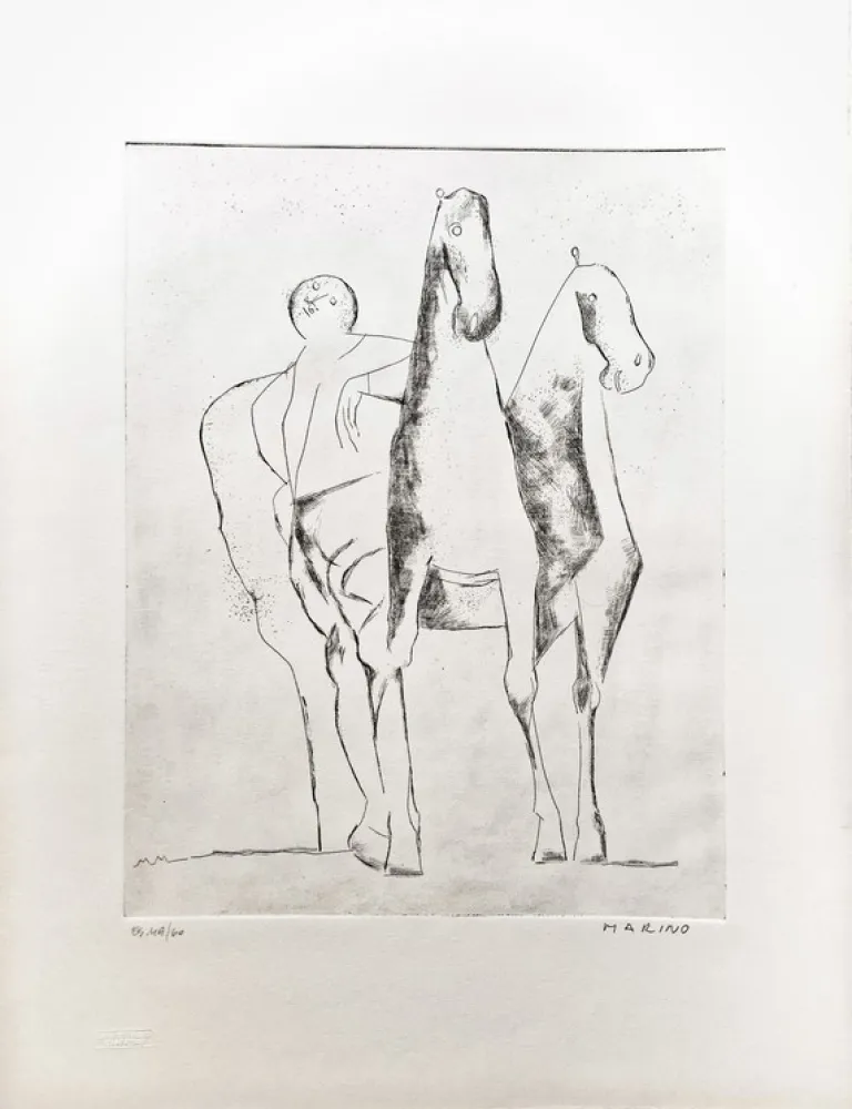 Офорт И Аквитанта Marini - Opera Grafica 6