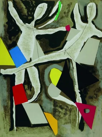 Литография Marini - Personagges du sacre du printemps IV