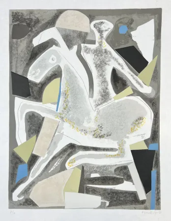 Литография Marini - PERSONNAGES DU SACRE DU PRINTEMPS III