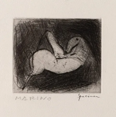 Офорт Marini - Piccolo Cavaliere