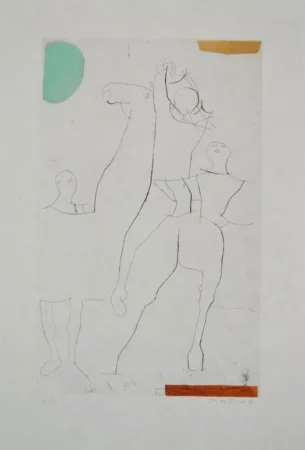 Офорт И Аквитанта Marini - Portfolio A-135 Giocolieri