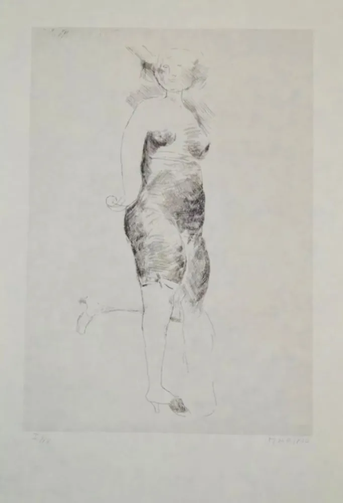 Гравюра Marini - Portfolio A-52 Reminiscenza