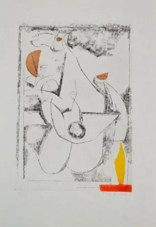 Офорт И Аквитанта Marini - Portfolio A-55 Miracolo