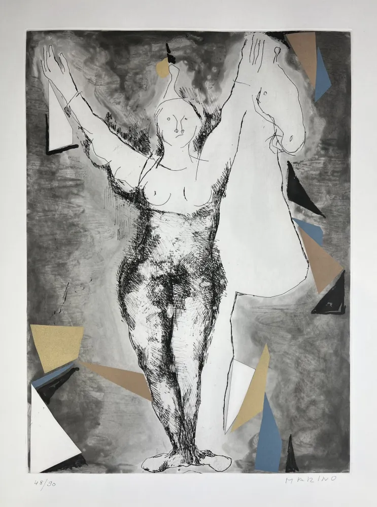 Офорт И Аквитанта Marini - RISVEGLIO