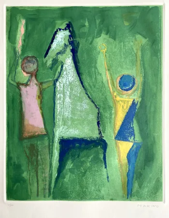 Офорт И Аквитанта Marini - Shakespeare I, Sheet I