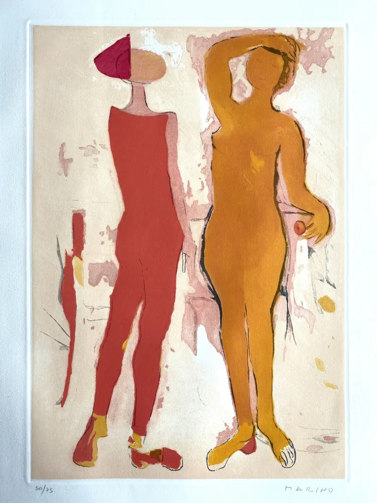 Офорт И Аквитанта Marini - Shakespeare I, Sheet V