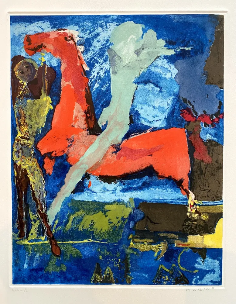 Офорт И Аквитанта Marini - Shakespeare I, Sheet VI