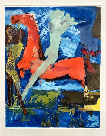 Офорт И Аквитанта Marini - Shakespeare I, Sheet VI