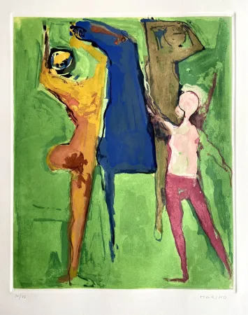 Офорт И Аквитанта Marini - Shakespeare I, Sheet VII