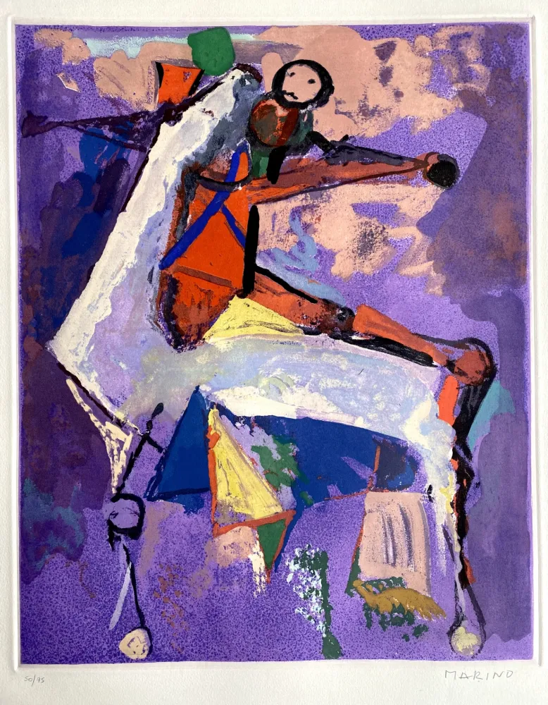 Офорт И Аквитанта Marini - Shakespeare I, Sheet VIII