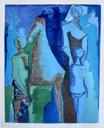 Офорт И Аквитанта Marini - Shakespeare IV