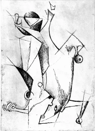 Офорт Marini - Spaccatura