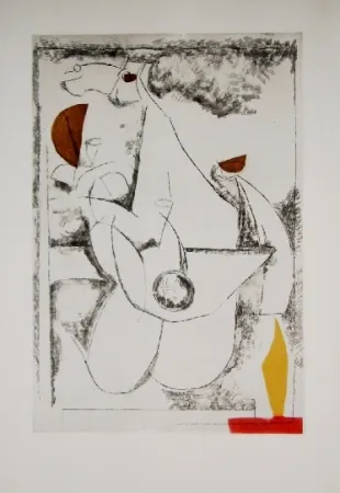 Офорт И Аквитанта Marini - Tout près de Marino