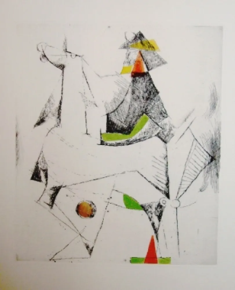 Офорт И Аквитанта Marini - Tout près de Marino 