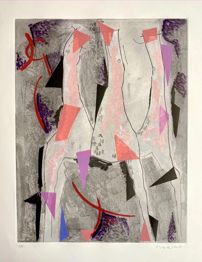 Акватинта Marini - Tre Cavalli