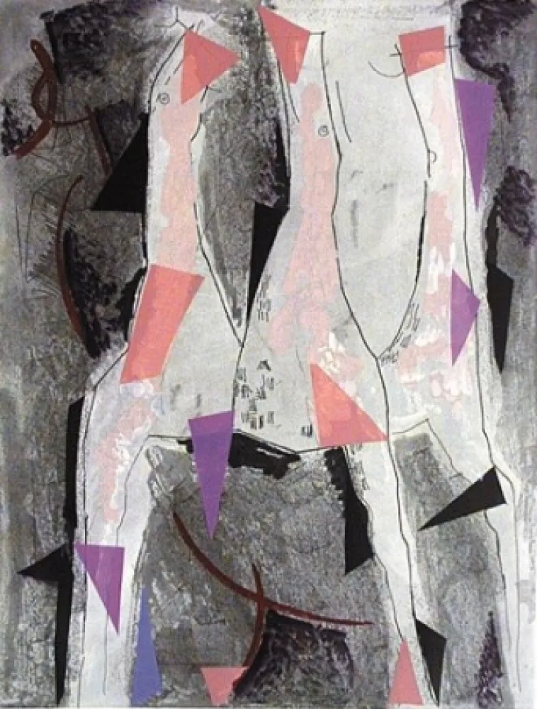 Офорт И Аквитанта Marini - Tre cavalli