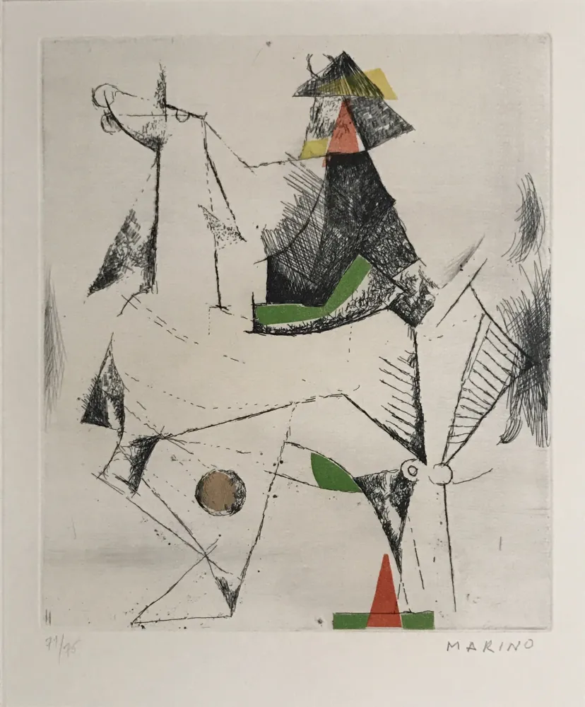Офорт И Аквитанта Marini - Untitled II
