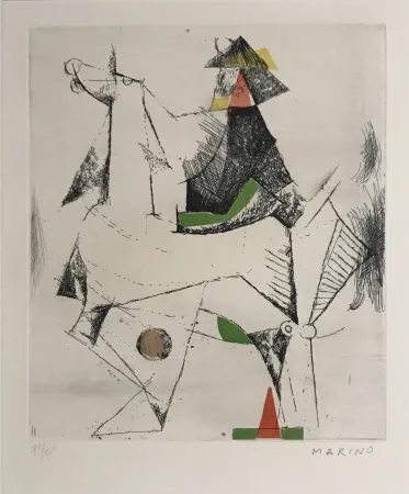 Офорт И Аквитанта Marini - Untitled II