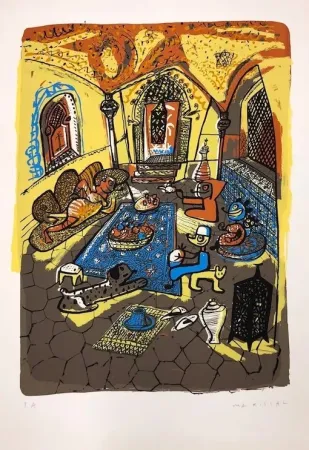 Сериграфия Mariscal - Riad
