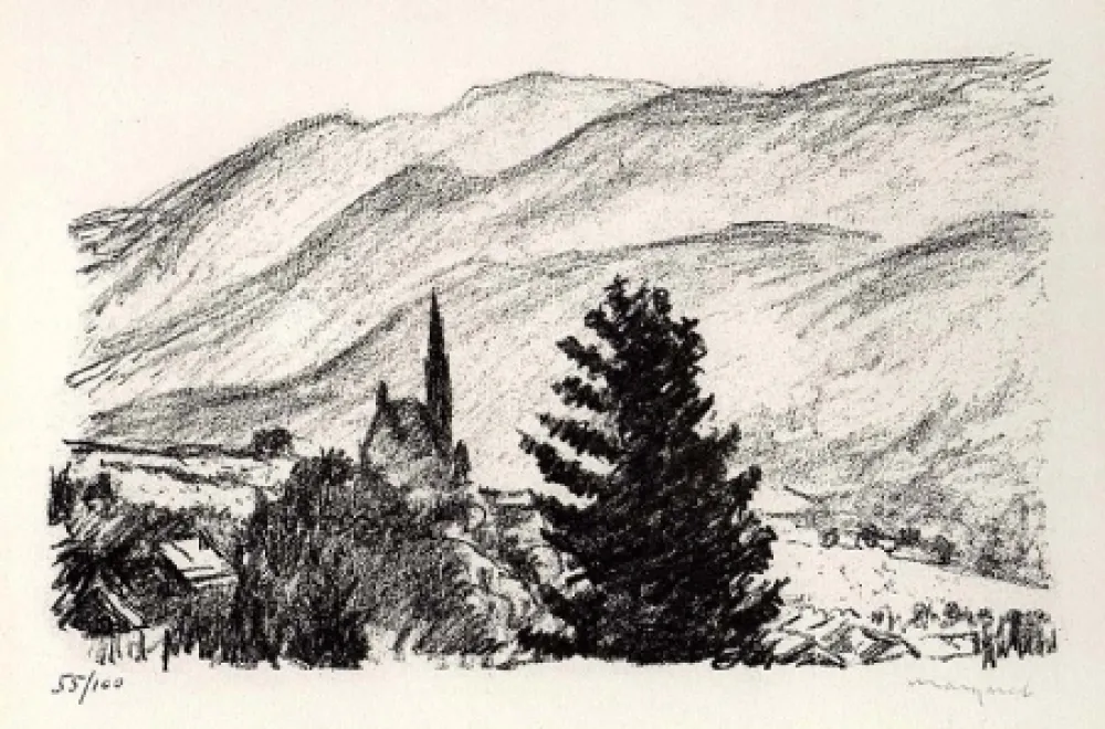 Литография Marquet - Pons (Charente)