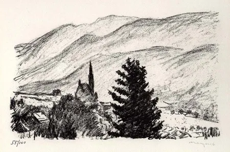 Литография Marquet - Pons (Charente)