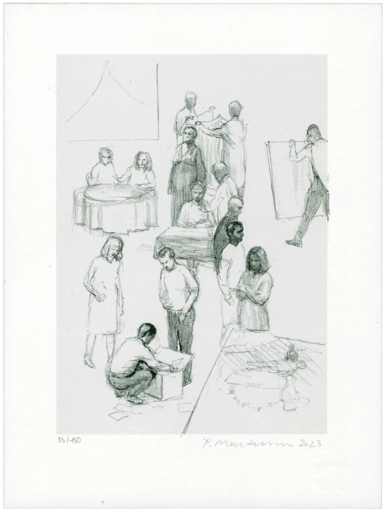 Литография Martensen - Editions Petit #5