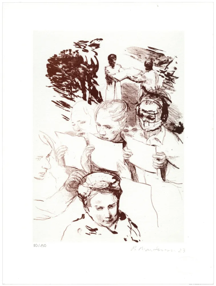 Литография Martensen - Editions Petit #8