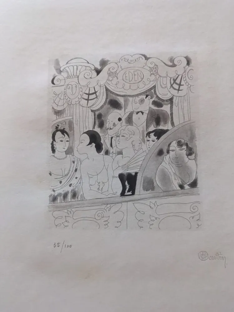 Офорт И Аквитанта Martin - La Petite Infante